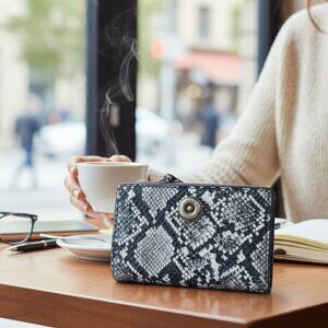 Lauren By Ralph Lauren 100% Leather Wallet